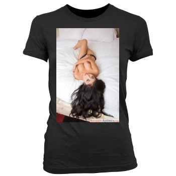 Jade Kush Women's Junior Cut Crewneck T-Shirt