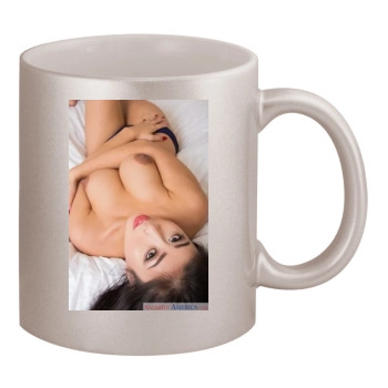 Jade Kush 11oz Metallic Silver Mug