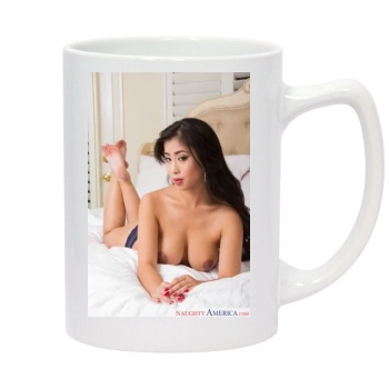 Jade Kush 14oz White Statesman Mug