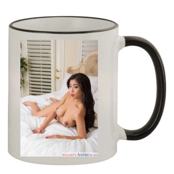 Jade Kush 11oz Colored Rim & Handle Mug