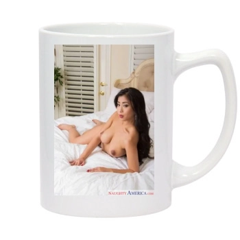 Jade Kush 14oz White Statesman Mug