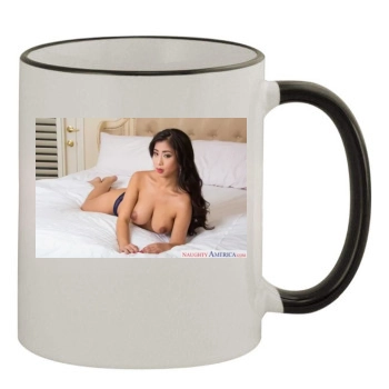 Jade Kush 11oz Colored Rim & Handle Mug