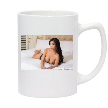 Jade Kush 14oz White Statesman Mug