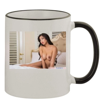 Jade Kush 11oz Colored Rim & Handle Mug