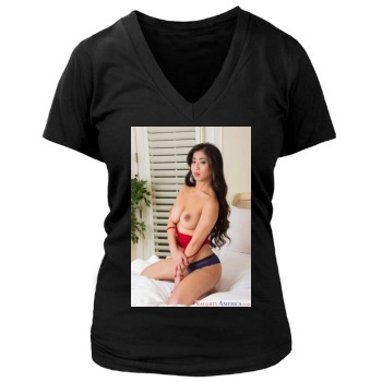 Jade Kush Women's Deep V-Neck TShirt