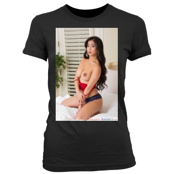 Jade Kush Women's Junior Cut Crewneck T-Shirt