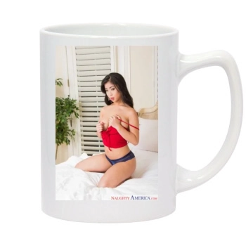 Jade Kush 14oz White Statesman Mug