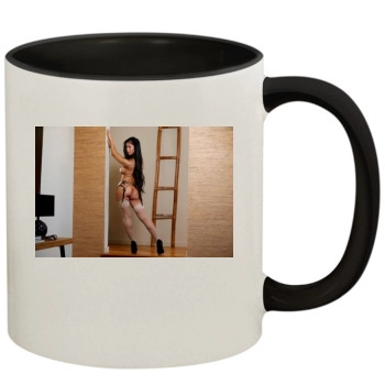 Jade Kush 11oz Colored Inner & Handle Mug