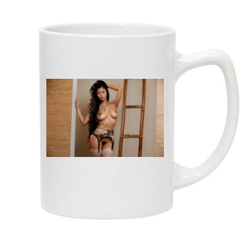 Jade Kush 14oz White Statesman Mug