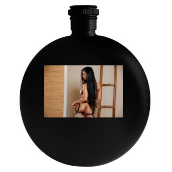 Jade Kush Round Flask