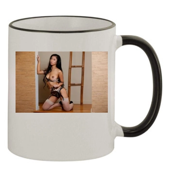 Jade Kush 11oz Colored Rim & Handle Mug