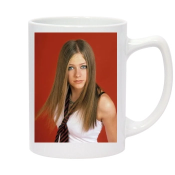 Avril Lavigne 14oz White Statesman Mug