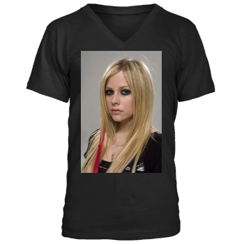 Avril Lavigne Men's V-Neck T-Shirt