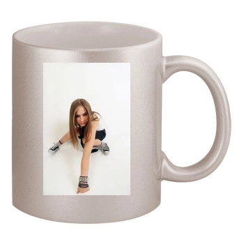 Avril Lavigne 11oz Metallic Silver Mug