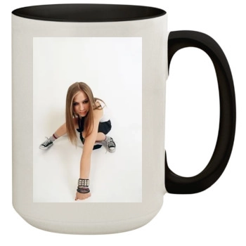 Avril Lavigne 15oz Colored Inner & Handle Mug