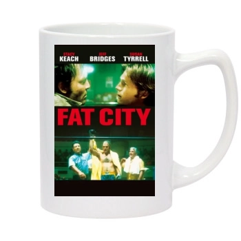 Fat City (1972) 14oz White Statesman Mug