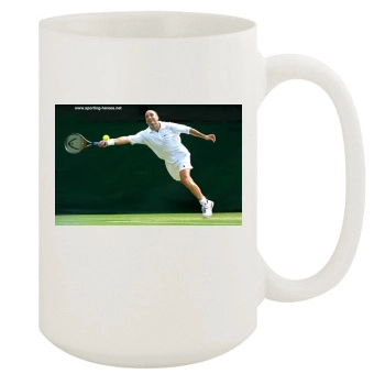 Andre Agassi 15oz White Mug