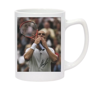 Andre Agassi 14oz White Statesman Mug