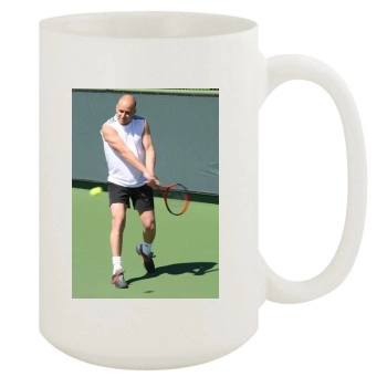 Andre Agassi 15oz White Mug
