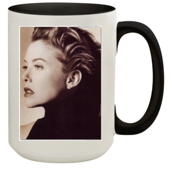 Annette Bening 15oz Colored Inner & Handle Mug