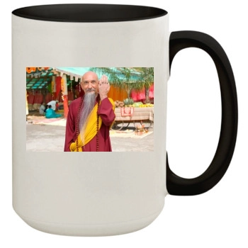 Ben Kingsley 15oz Colored Inner & Handle Mug