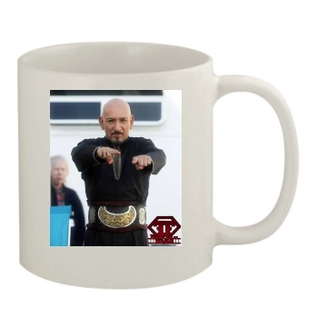 Ben Kingsley 11oz White Mug