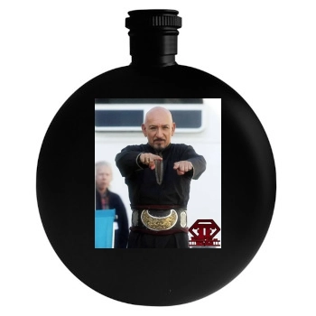 Ben Kingsley Round Flask