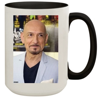 Ben Kingsley 15oz Colored Inner & Handle Mug