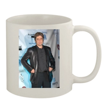 Benicio del Toro 11oz White Mug