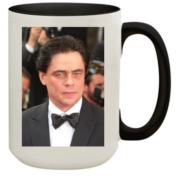 Benicio del Toro 15oz Colored Inner & Handle Mug