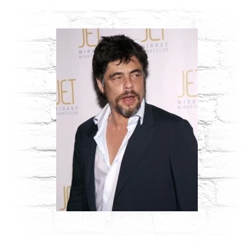 Benicio del Toro Metal Wall Art