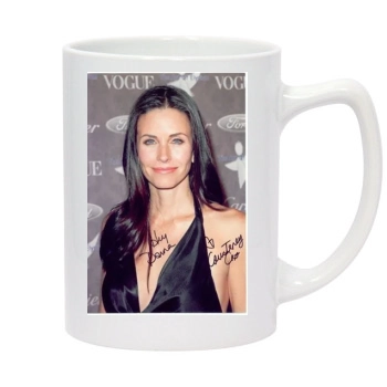 Courteney Cox 14oz White Statesman Mug