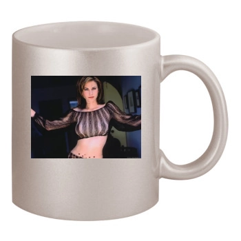 Courteney Cox 11oz Metallic Silver Mug