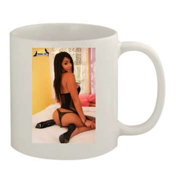 Jane Marie 11oz White Mug