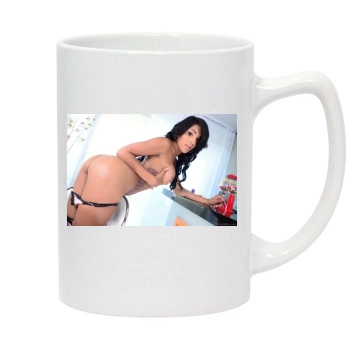 Jane Marie 14oz White Statesman Mug