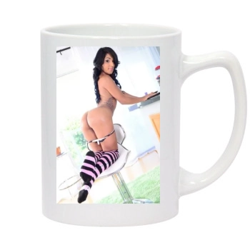 Jane Marie 14oz White Statesman Mug