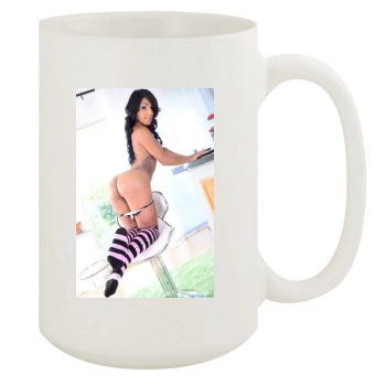 Jane Marie 15oz White Mug