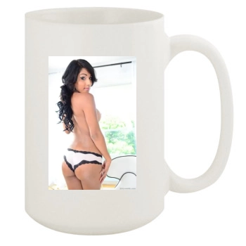 Jane Marie 15oz White Mug