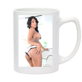 Jane Marie 14oz White Statesman Mug