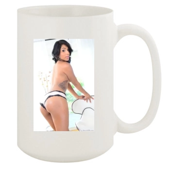 Jane Marie 15oz White Mug