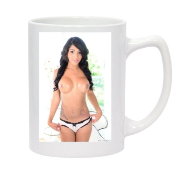 Jane Marie 14oz White Statesman Mug