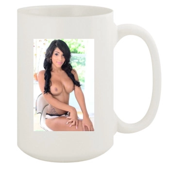 Jane Marie 15oz White Mug