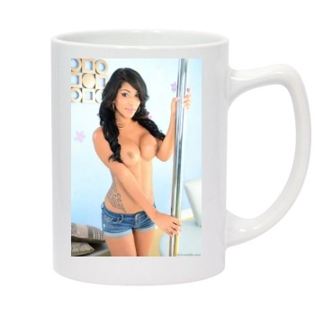 Jane Marie 14oz White Statesman Mug