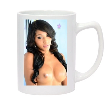 Jane Marie 14oz White Statesman Mug