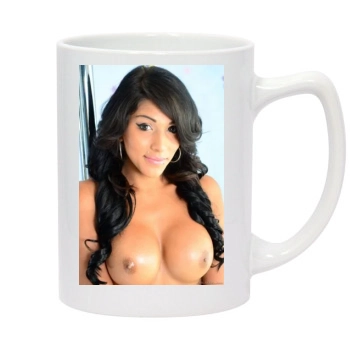 Jane Marie 14oz White Statesman Mug