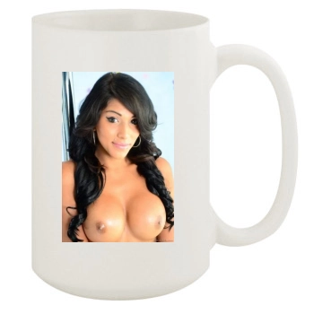 Jane Marie 15oz White Mug