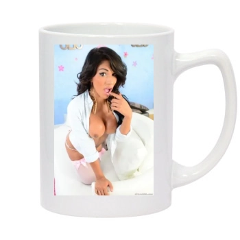 Jane Marie 14oz White Statesman Mug