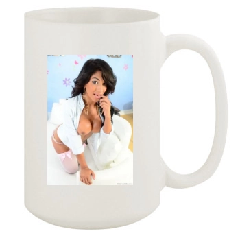 Jane Marie 15oz White Mug