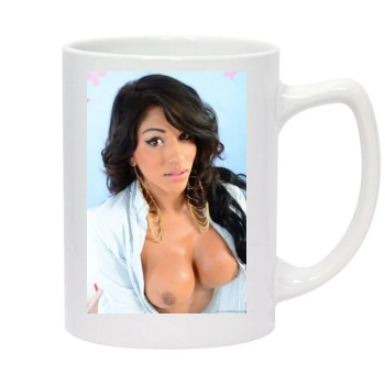 Jane Marie 14oz White Statesman Mug