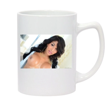 Jane Marie 14oz White Statesman Mug